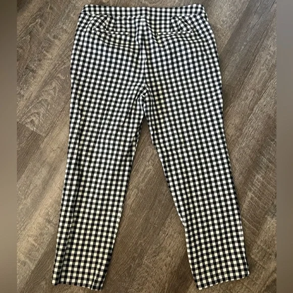 Talbots Chatham Ankle Gingham Pants- Size 12 - Picture 2 of 10